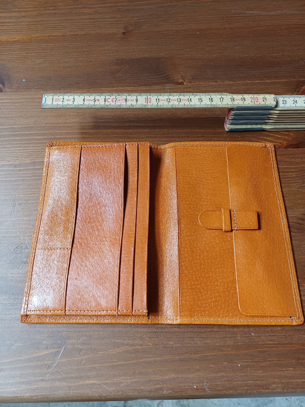 Brieftaschen: Brieftasche   Leder cognac – Neu (gemäss Beschreibung) aus Zuckenriet von Res. 1
