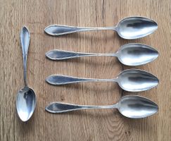 4 + 1 Löffel (Silber 800) JETZLER