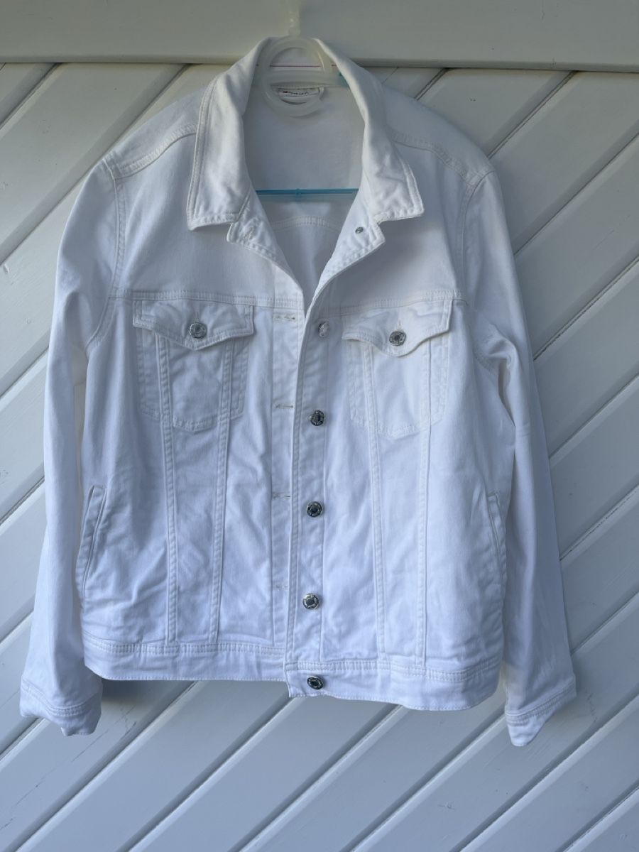 Jacken: street one, weisse Jeans Jacke – Gebraucht aus Niederhasli von Suneblueme