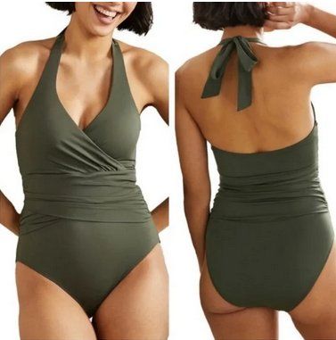 Costumi da bagno & Bikini: Badeanzug Boden Bodyshaping olive S/M – Usato da Winterthur venduto da Capriice