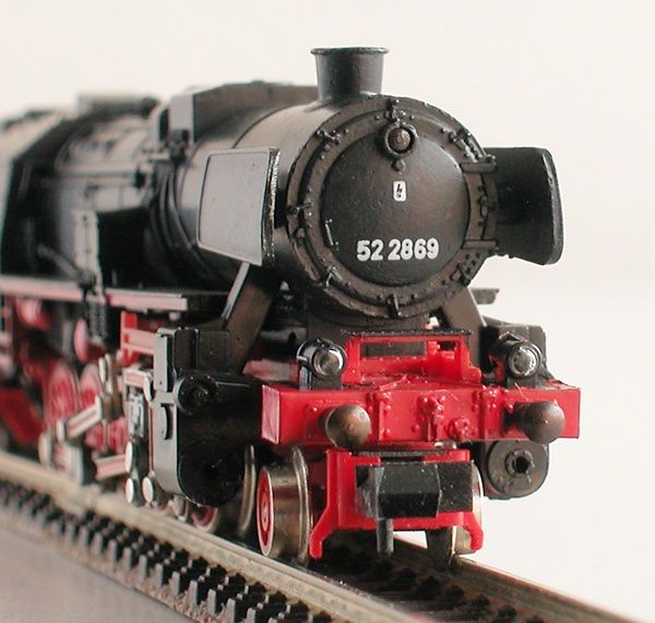 Trix Modelleisenbahnen: Minitrix Dampflokomotive BR 52 der DB Spur N – Gebraucht aus Oberwil BL von Klang 3