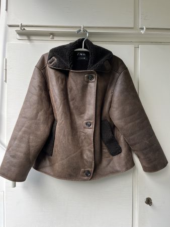 Zara Kunstlederjacke Gr.S
