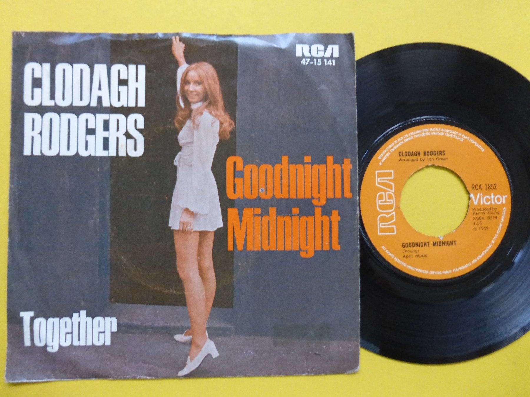 Dischi in vinile: Clodagh Rodgers – Goodnight Midnight – Usato da Zürich venduto da Swiss57