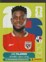 FIFA WORLD CUP 2026 Panini Sticker PAN 17 JOSE FAJARDO
