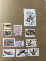 11 bulgarische Briefmarken Sport Olympiade Ziege Bulgarien