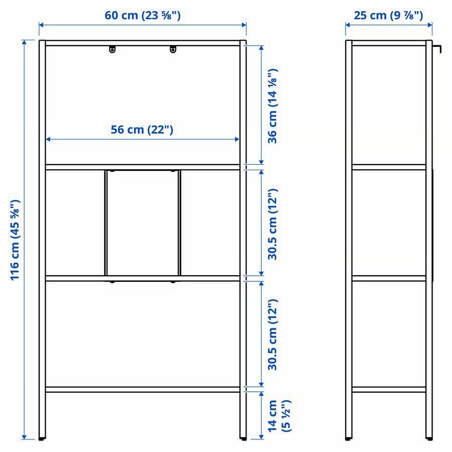 Ikea Regale: Ikea BAGGEBO Regal – Neu (gemäss Beschreibung) aus Grosshöchstetten von Professio7 5