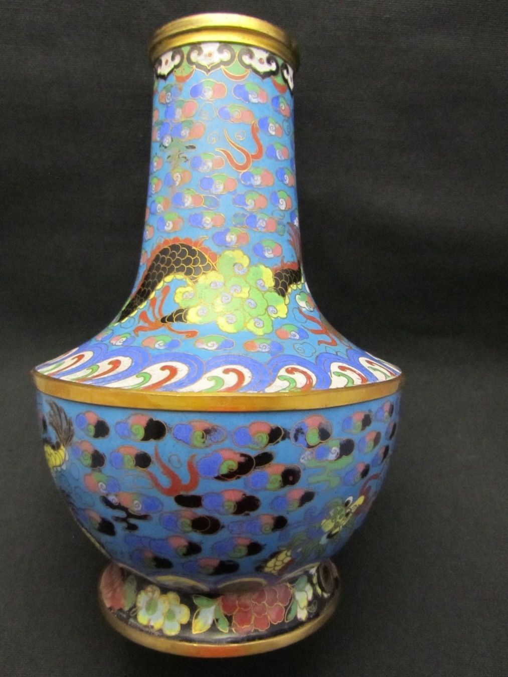 Figuren: Lampenfuss Cloisonne DRACHEN – Gebraucht aus Basel von spinne02 2