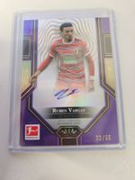 2022-23 Topps Ball Magnet Auto Blue/50 RUBEN VARGAS Augsburg