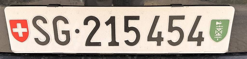Ecriteaux: SG 215454 – D'occasion à St. Gallen par Shalom9