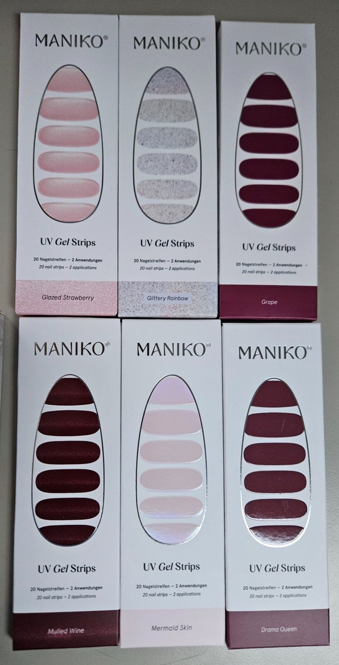 MANIKO Starter Set, Nageset inkl. UV-Lampe NEU (Neu und ...