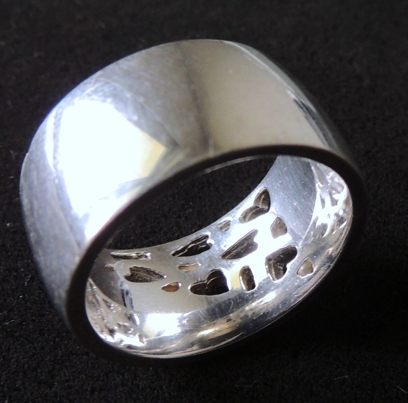 Anelli: Zeitloser Silber 925 Fingerring Gr. 55 – Usato da Waldenburg venduto da schaller707 2