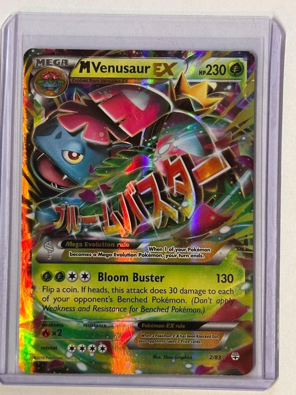 Pokémon Sammelbilder & Trading cards: Pokémon M Venusaur EX 2/83 – Neu (gemäss Beschreibung) aus Belp von