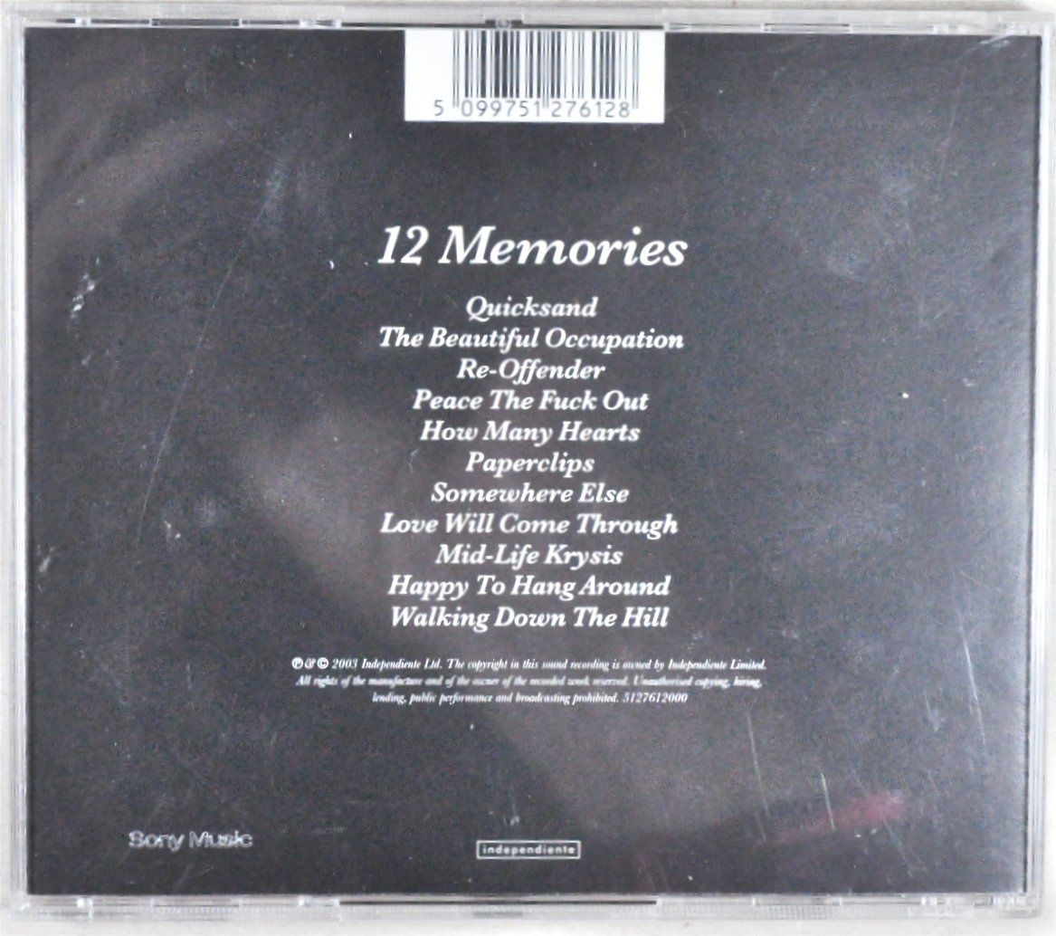 CD: CD: TRAVIS - 12 Memories – Usato da Frenkendorf venduto da Yard-Sale-2000 1