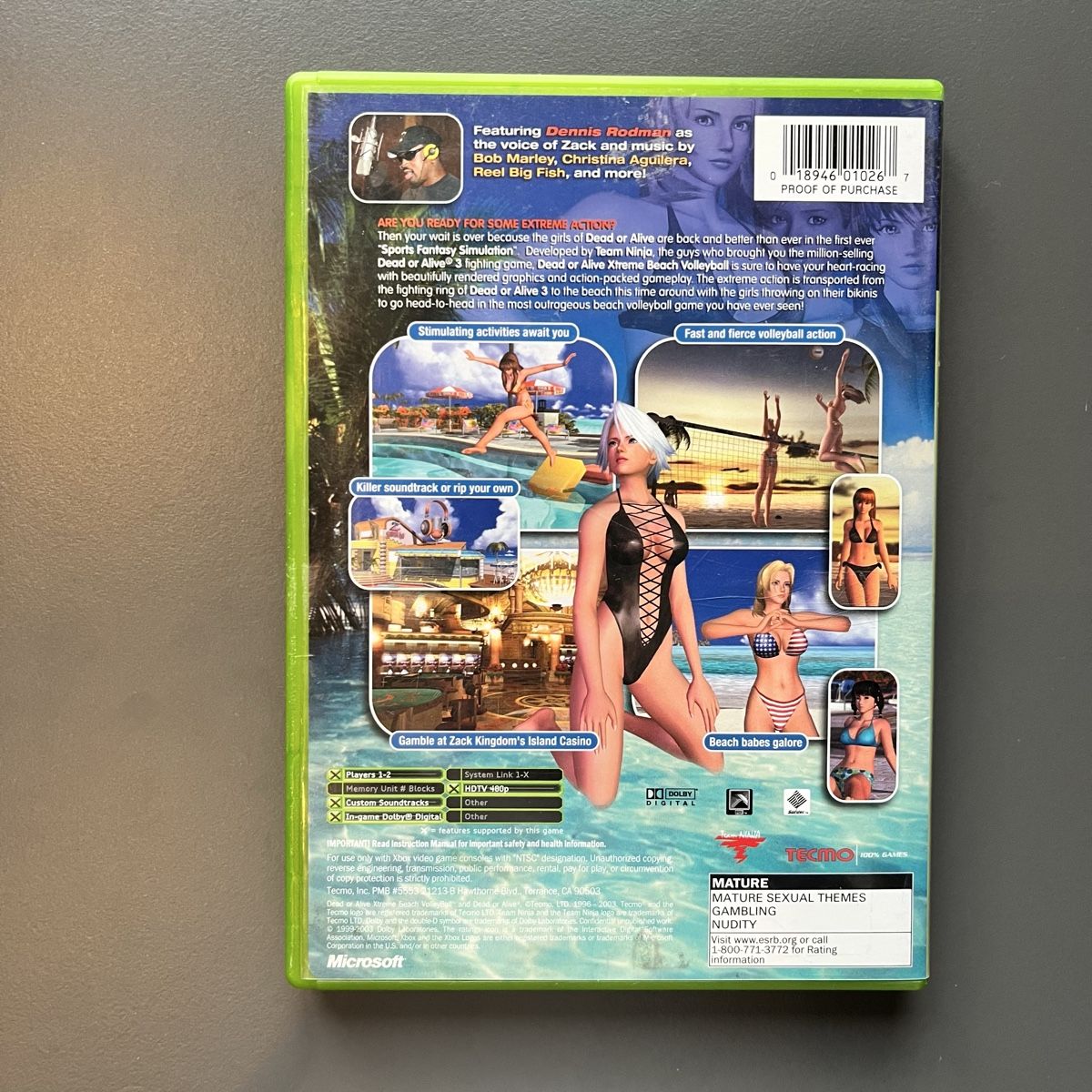 Microsoft Giochi: Dead or Alive Xtreme Beach Volleyball (Xbox) – Usato da Balzers venduto da Consolegamer 2