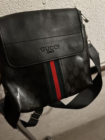 Tasche ITALY schwarz Herren neuwertig
