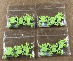 LOT FROGS ORIGINALVERPACKT