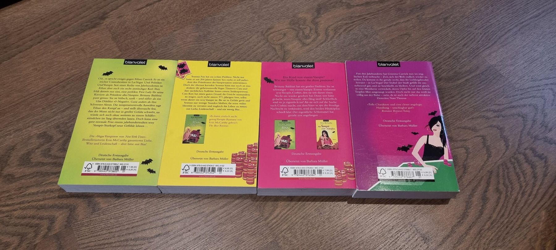 Bücher: The Vegas Vampires -  Erin McCarthy – Gebraucht aus Hinterforst von impatiently 1