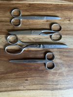 Vintage Scheren Set, 4 Stück