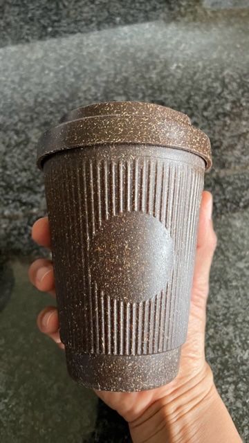 Tassen: Kaffeebecher Weducer aus Kaffeesatz 300ml 2 Stk – Gebraucht aus Murg von may_d9bw 1