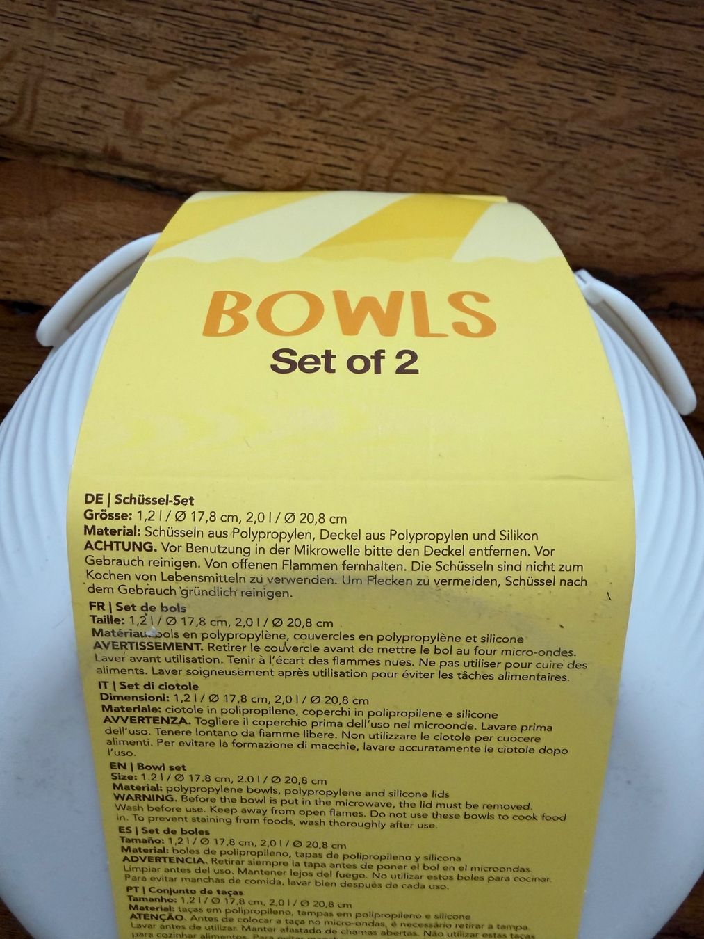 Schalen: Schüssel 2 Stück neu – Neu und originalverpackt aus Winterthur von ..Sun.. 4