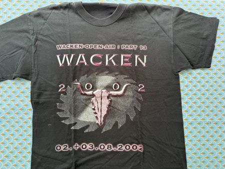 Wacken-Shirt aus dem Jahr 2002!