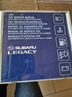 Subaru Legacy 2001 Reparatur Handbuch, PDF auf CD-Rom