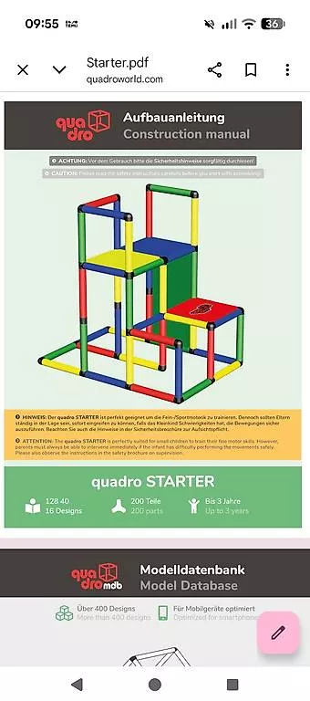 Giocattoli: Quadro Starter  – Usato da Gwatt (Thun) venduto da Kata1978 4
