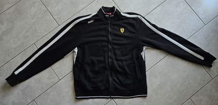Puma Ferrari Trainingsjacke schwarz Grösse M gebraucht