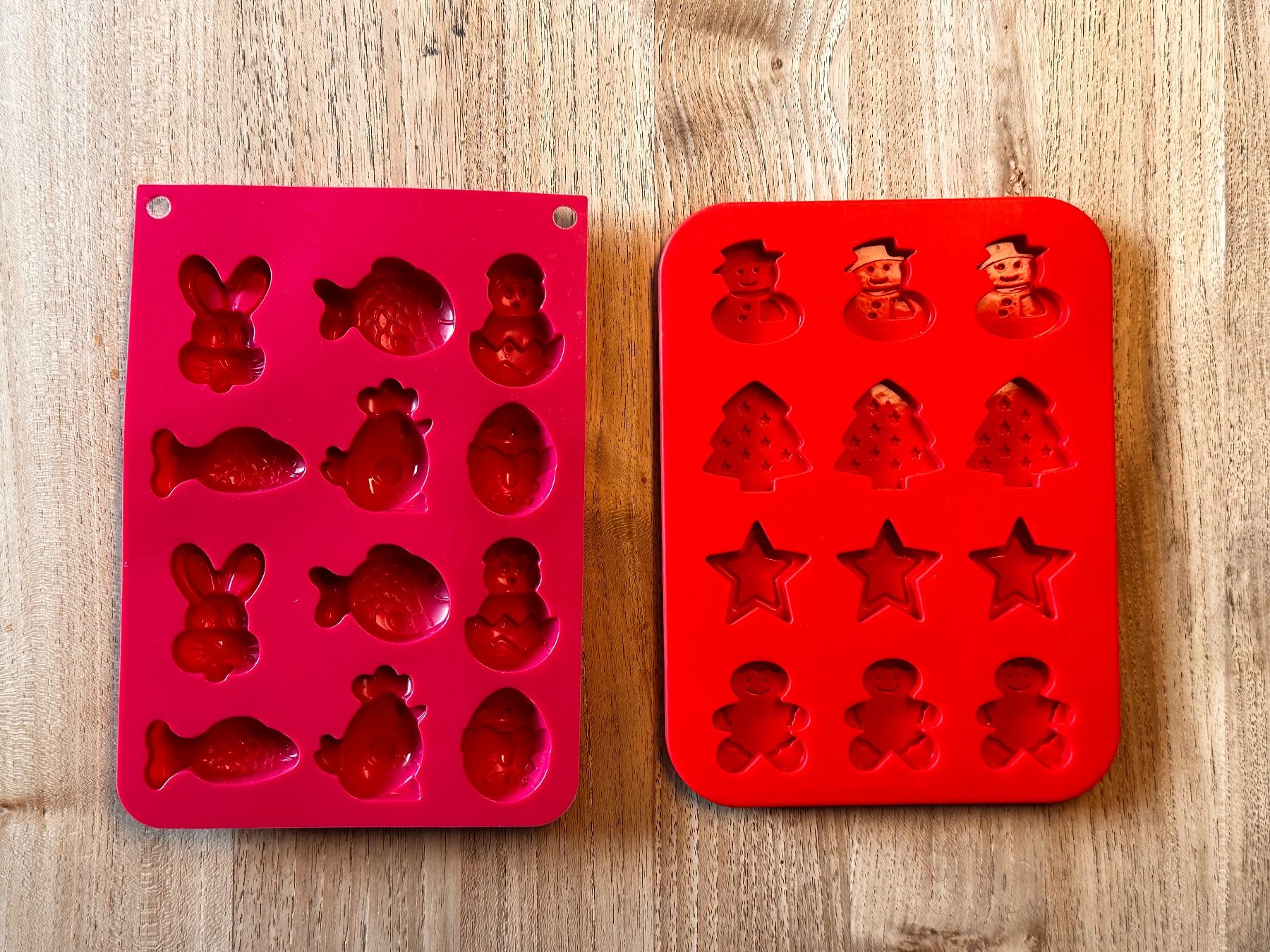 Backformen: 2 Moules en silicone – Gebraucht aus Leytron von TipTop1912