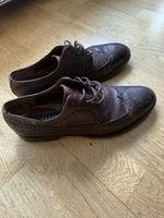 Rossetti Brogue Shoes Brown Leather Size 7.5 Used Condition