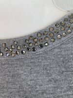 Oberteil Sweatshirt mit schönem Kragen