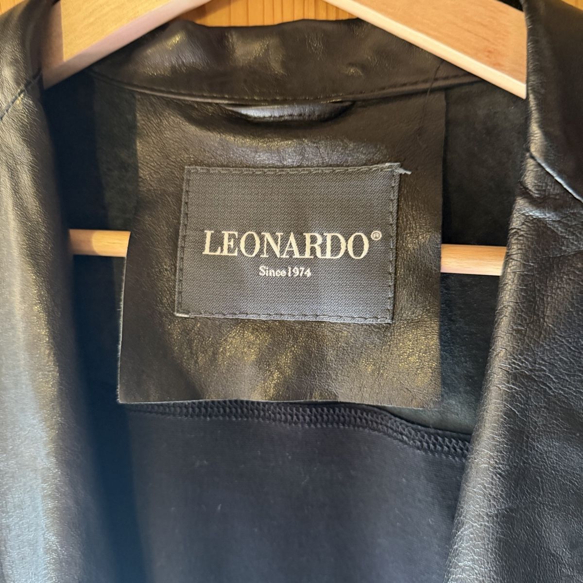 Giacche: Lederblazer von Leonardo – Usato da Donat venduto da troja007 1