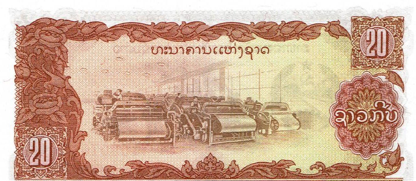 Banconote: Laos 20 Kip ND 1979 P-28 UNZ – Nuovo (secondo la descrizione) da Steffisburg venduto da ber_8htf 1