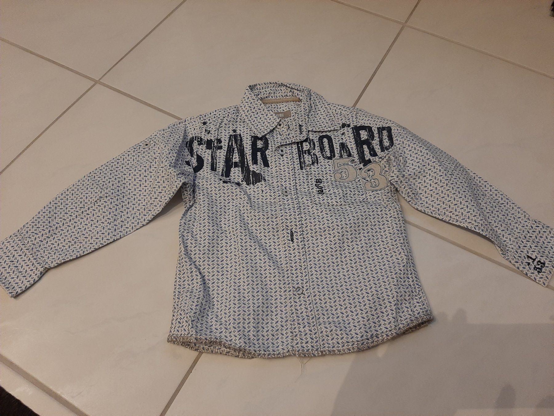 Camicie, T-shirt & Polo: K.138) WE Hemd Gr. 98/104 – Usato da Rickenbach b. Wil venduto da Sunshine224
