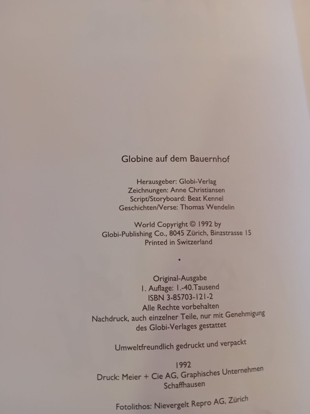 Libri: Globine auf dem Bauernhof – Usato da Kleinwangen venduto da Alexis018 1