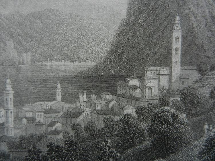 Stiche: Lugano von Bartlett – Gebraucht aus Risch von Rischli15 8