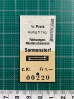 Fahrwangen-Meisterschwanden - Sarmenstorf (Ex-Bahnstrecke)