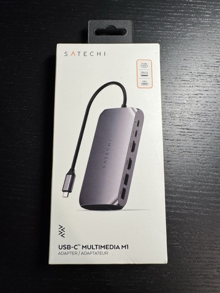Satechi Unità & Adattatore: Satechi USB-C Multimedia M1 Adapter Hub Dock - NEU! – Nuovo e nell'imballaggio originale da Zürich venduto da jes_7kht