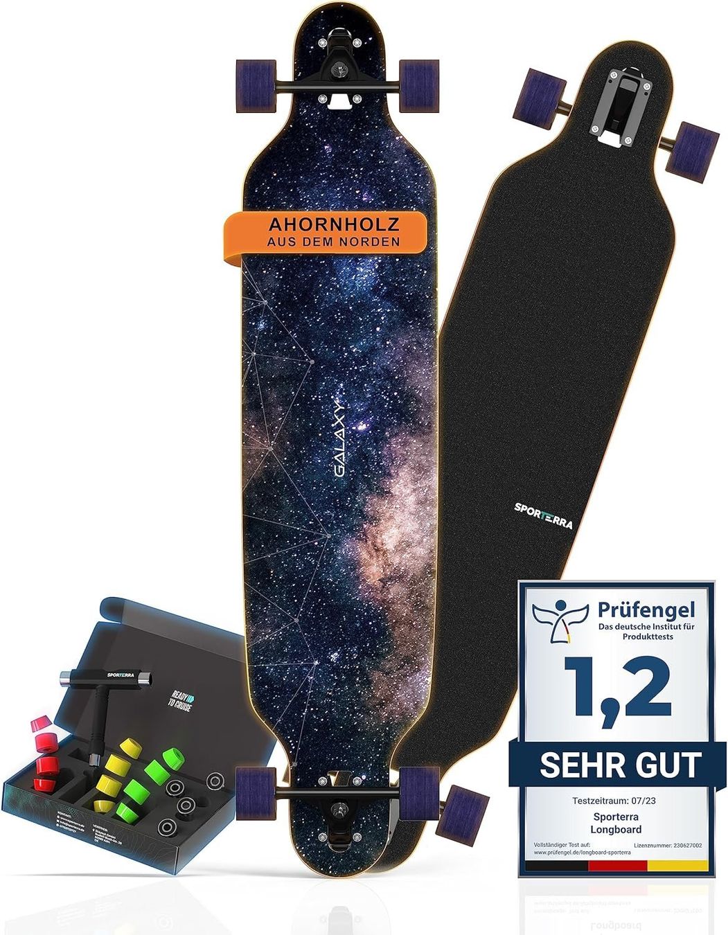 Skateboards: Longboard Erwachsene – Neuf avec emballage d'origine à Hundwil par Equiply