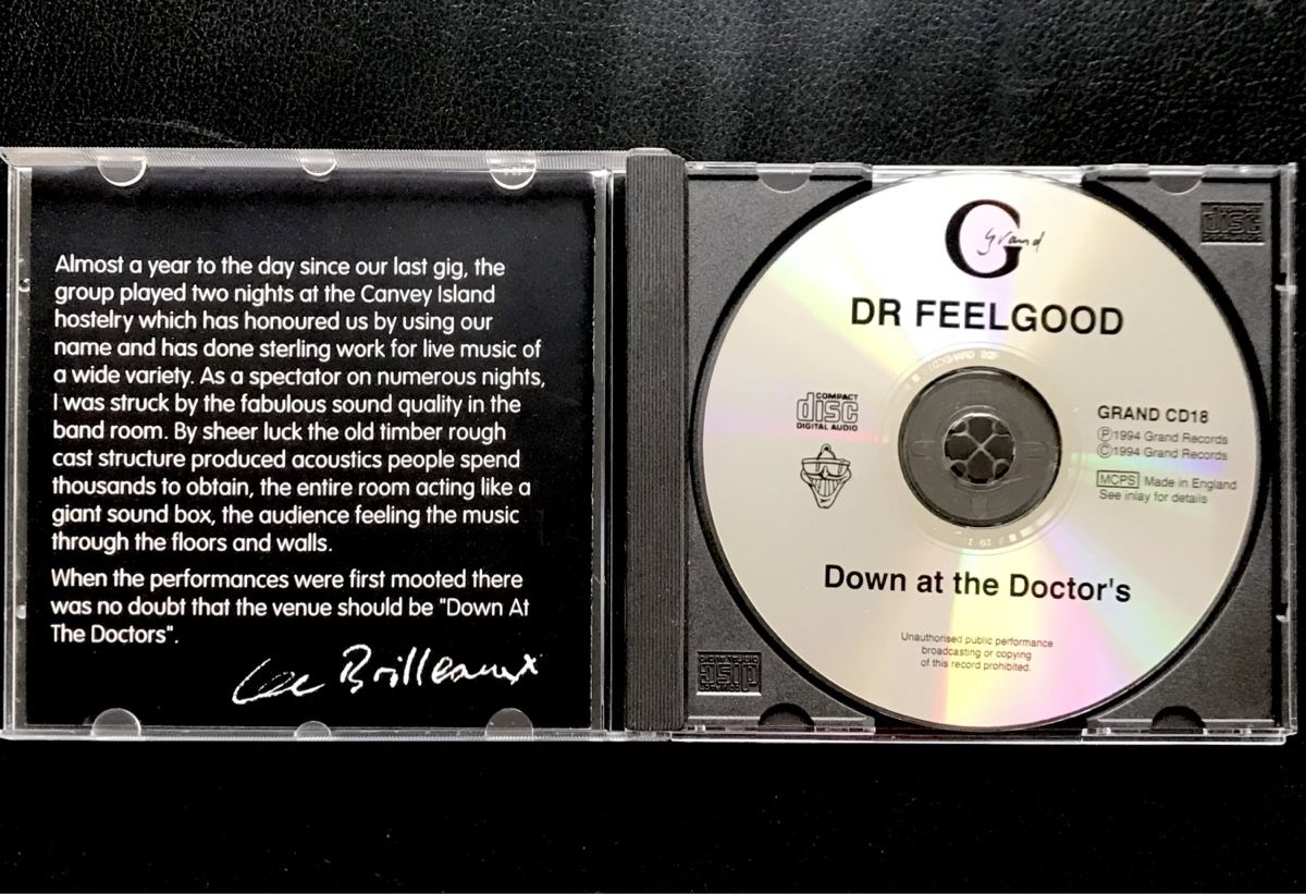CD: CD Dr.Feelgood - Down At the Doctors – Usato da Zürich venduto da tomakomai 2