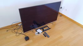 UHD LED TV PHILIPS + APPLE TV + WANDHALTERUNG
