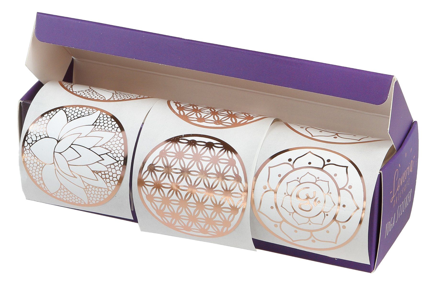 Aufkleber: Yoga-Sticker - Set – Neu und originalverpackt aus Mauren von Yeelen
