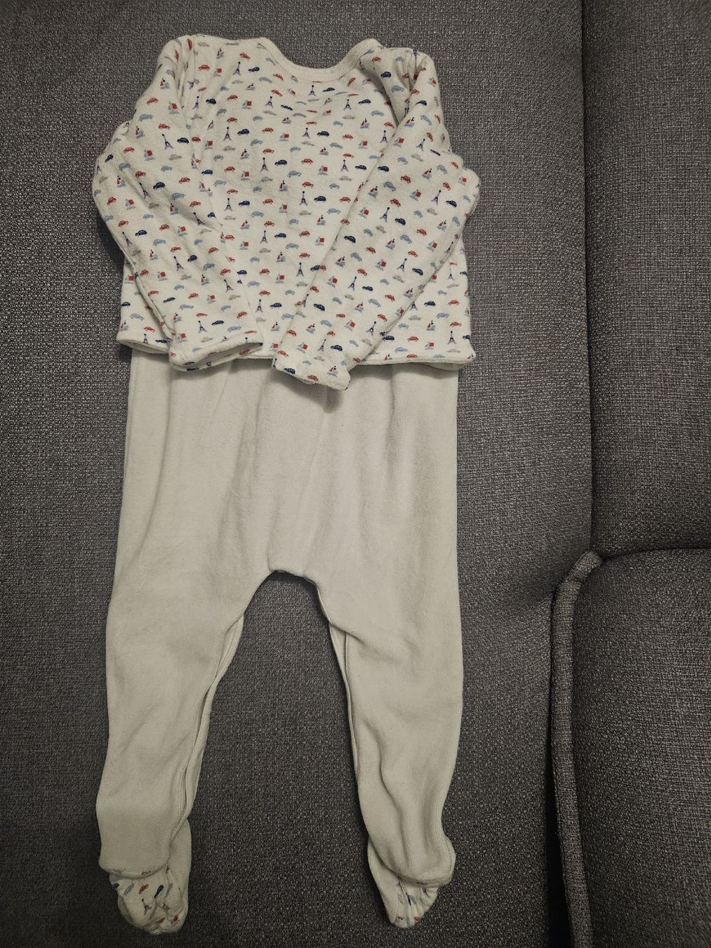 Petit Bateau Pigiami: Strampler Set Petit Bateau Grösse 18 Monate – Usato da Oberwil BL venduto da blackdiamond14 3