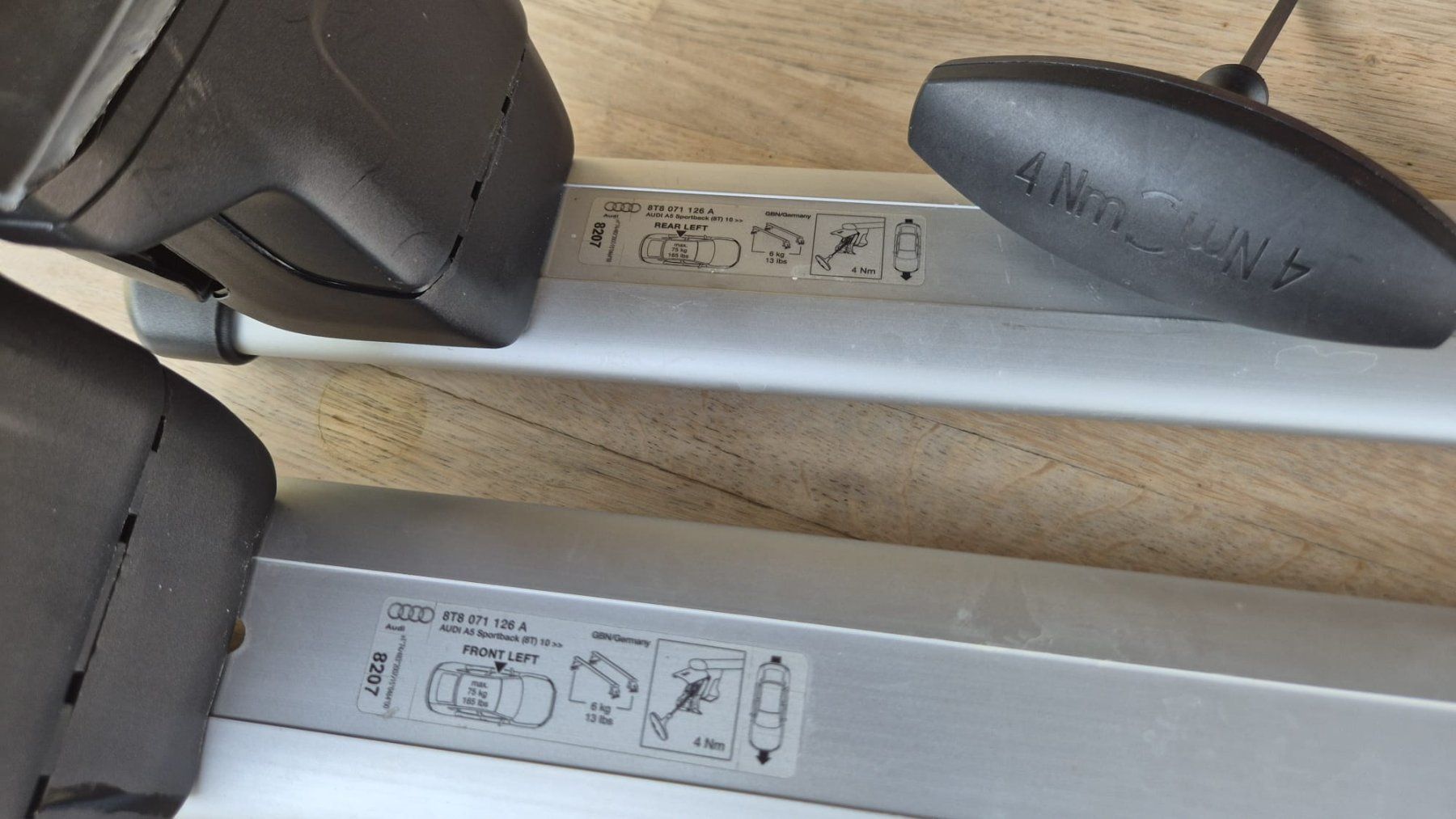 Portapacchi: Barres de toit pour Audi A5 – Usato da le landeron venduto da canette 5