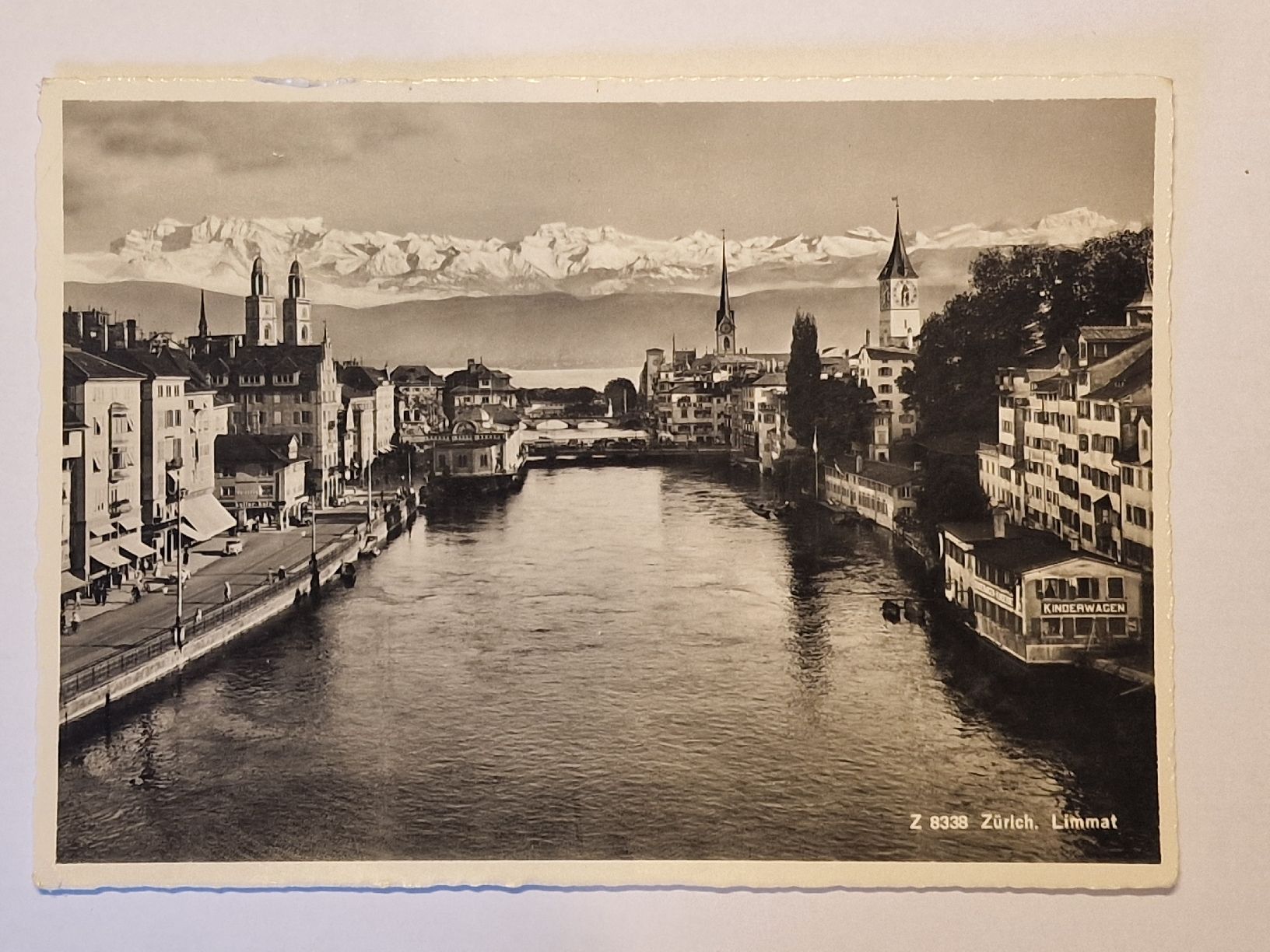 Cartoline postali: Zürich, Limmat – Usato da Rüegsauschachen venduto da Hbru
