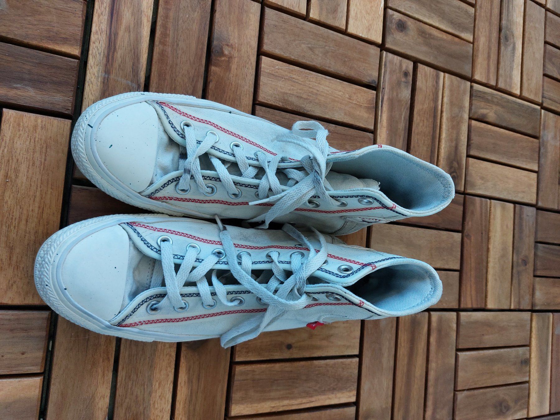 Converse Scarpe da donna: Converse Chuck Taylor All Star High 'Logo Tag' – Usato da Biel/Bienne venduto da big_hxr7 1