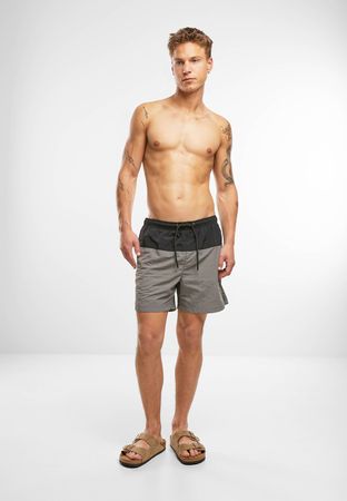 BRANDIT Swimshort Basic Schwarz/Grau CAMEL AT DIGITAL L
