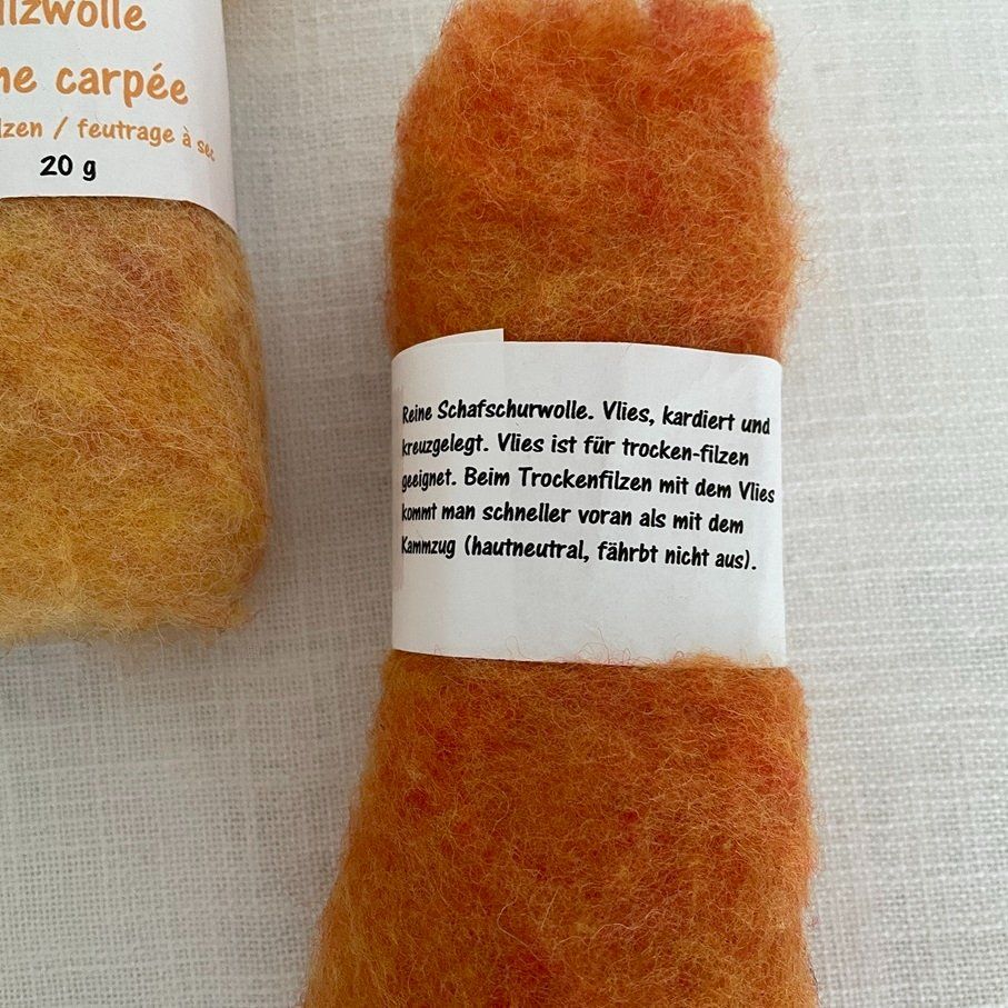 Wolle: Filzwolle Rayher - Set – Neu (gemäss Beschreibung) aus Thun von Rowaner 2