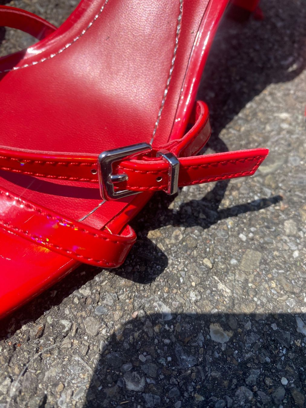 Bershka Damenschuhe: Highheels rot – Neu (gemäss Beschreibung) aus Steffisburg von mei_t2yt 2