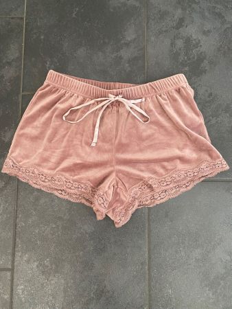Hunkemöller Pyjamahose kurz rosa Groesse S neuwertig